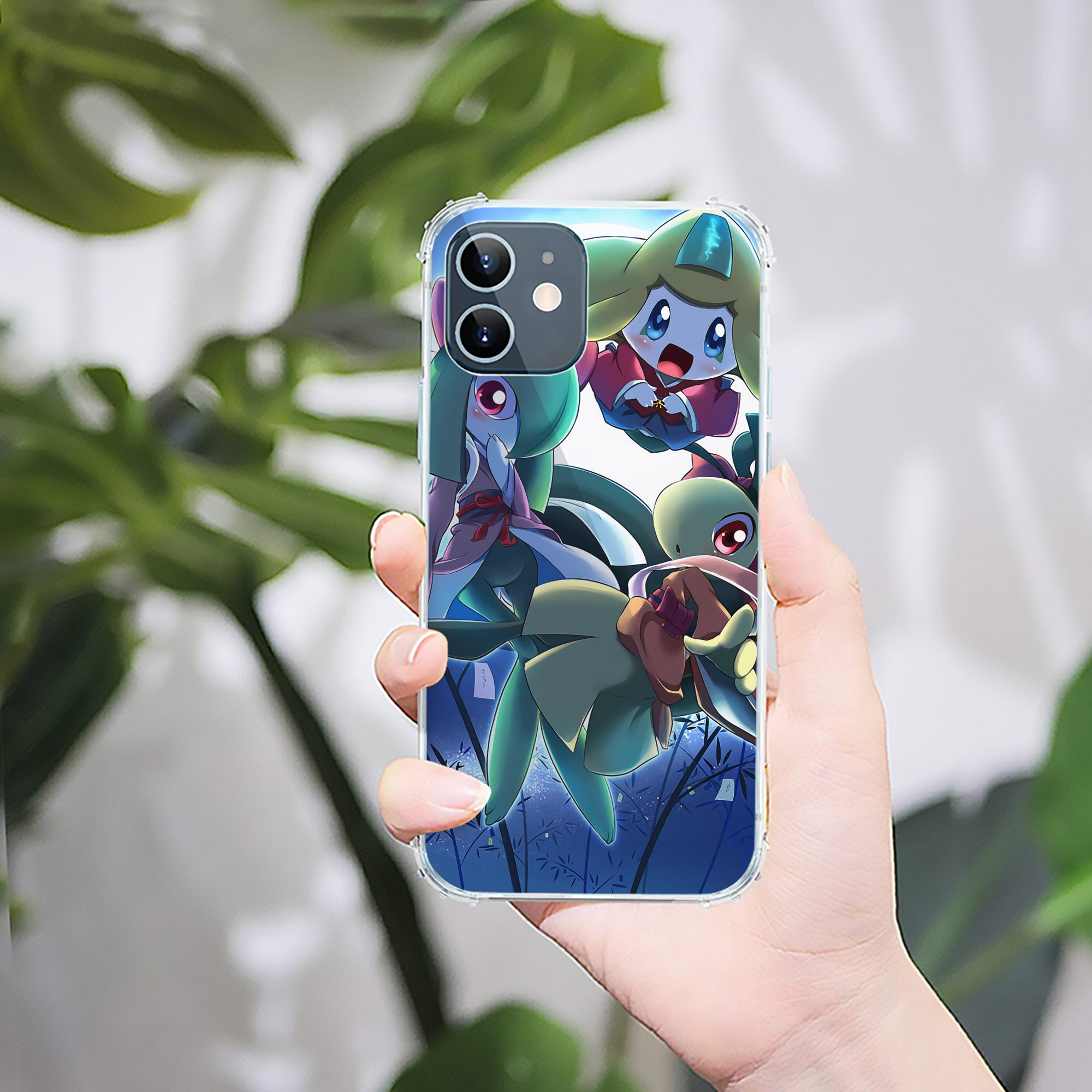（画像用） ポケットモンスター Pokémon 【iPhone 12シリーズ対応】透明スマホケース（クリアソフトケース）